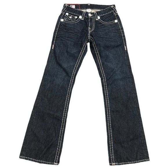 True Religion Jeans Size 30 BILLY SUPER T RARE STITCH - Picture 4 of 8